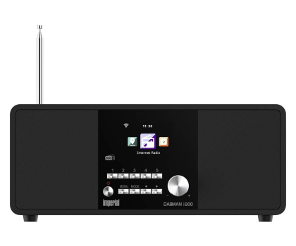 Radio i budzik IMPERIAL Imperial DABMAN i200 V2 Multifunctional Stereo Radio DAB+ /